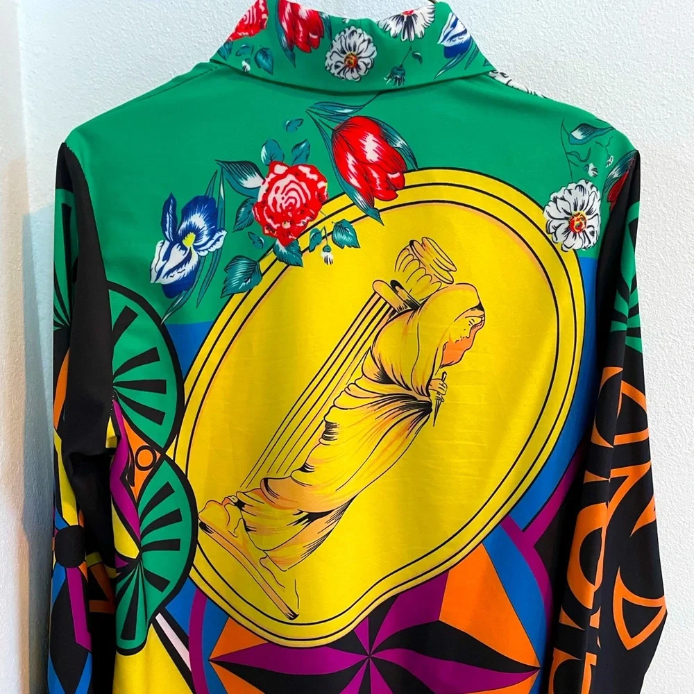 Zashar Graphic blouse - Picture 4 of 8